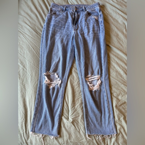 American Eagle Cury Mom Jean Size 12 Reg - Picture 1 of 8